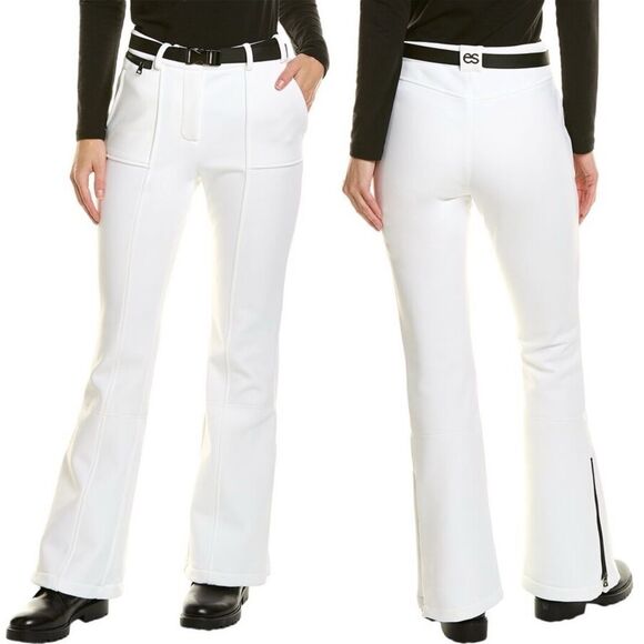 Erin Snow Zola Bootcut Pants in White, New, Size 6 - Picture 3 of 13